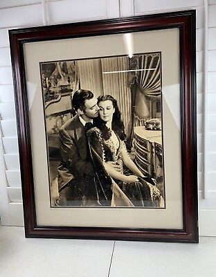 #ad Gone With The Wind Clark Gable Vivien Leigh Mark Reuben Collection Circa 1939 $152.99