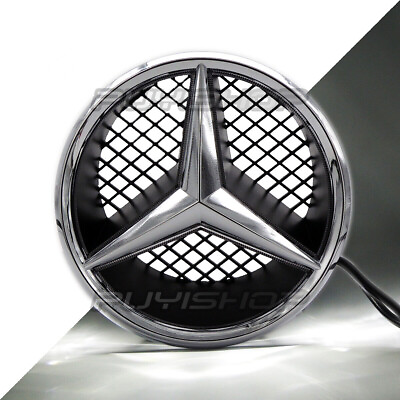 #ad Illuminated Car Led Front Grille Star Emblem Light For Mercedes Benz C GLK Class $35.55