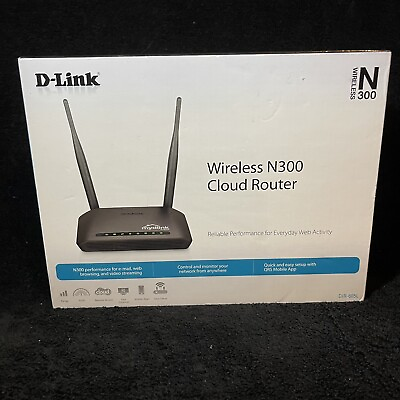 #ad D Link DIR 605L wireless N 2.4GHz router MY DLINK $18.99