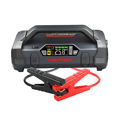 #ad Car Jump Starter Battery with Air Compressor 1500A 12V Charger Emergency Power $99.95