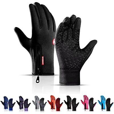 #ad 10℃ Waterproof Winter Warm Ski Gloves Thermal Touch Screen Motorcycle Snow Men $7.99