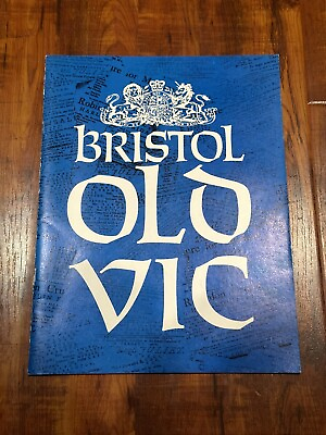 #ad VTG 1967 Bristol Old Vic American Tour Program Shakespeare Hamlet Romeo amp; Juliet $12.99