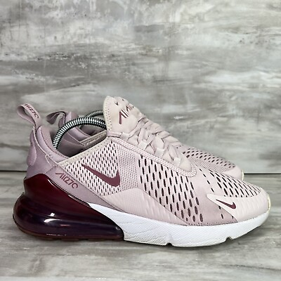 #ad Nike Air Max 270 Barely Rose Womens Size 10 Running Shoes Sneakers AH6789 601 $64.99