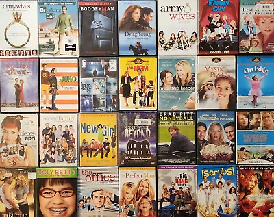 #ad JUMBO DVD LOT #4 PYO Movies and Shows New and Like New Case Included $2.74