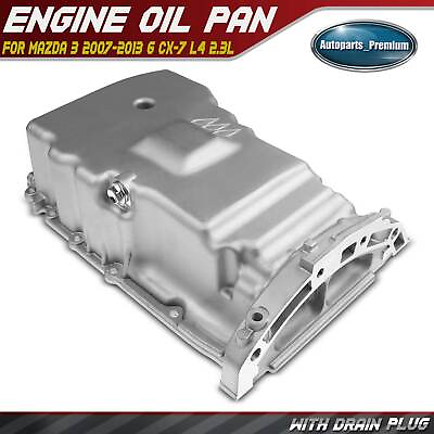 #ad Engine Oil Pan for Mazda 3 2007 2013 6 2006 2007 CX 7 07 12 L4 2.3L Turbocharged $82.99