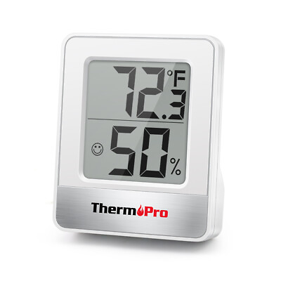 #ad ThermoPro TP49 Digital Indoor Thermometer Hygrometer Temperature Humidity Meter $10.99