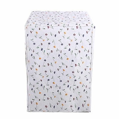 #ad Waterproof Washing Machine Cover Flower Printing Style A 54 x 54 x 82cm $13.99