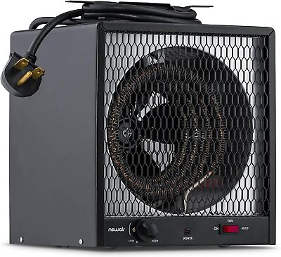 #ad NewAir Portable Heater 240V Electric Garage Heats Up Black $68.99