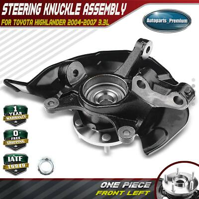 #ad Front LH Steering Knuckle amp; Wheel Hub Bearing Assembly for Toyota Highlander $94.99