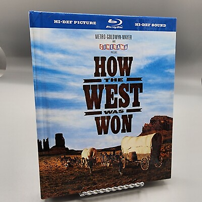 #ad How The West Was Won Blu Ray 2 Discs Digibook Letterbox UNSCRATCHED Tested $14.99