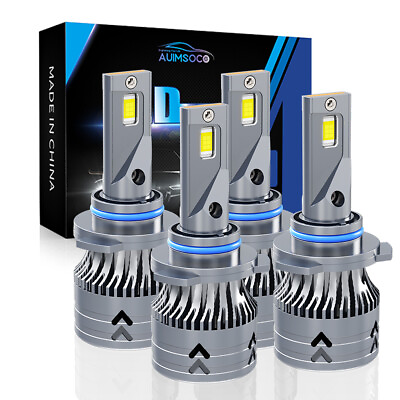 #ad 4X 90059006 6000K Hi Lo LED Headlight Bulb For GMC Sierra 1500 2500HD 2001 2006 $69.99