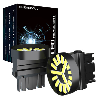 #ad For GMC Sierra Chevy Silverado 3157 LED Super bright Reverse Light Bulbs Lamp 2X $7.88