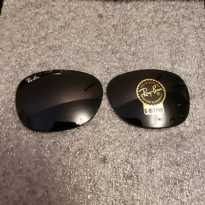 #ad Authentic Lenses Ray Ban RB 2132 New Wayfarer 55 mm Brand New Glass G 15 Green $39.95