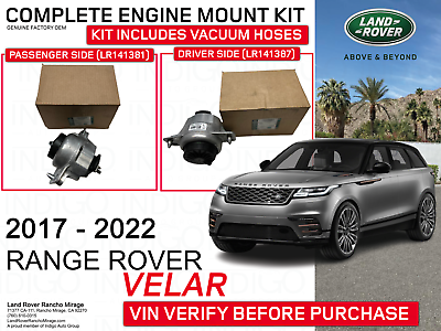 #ad GENUINE LAND ROVER ENGINE MOUNT BRACKET KIT RANGE ROVER VELAR $407.79