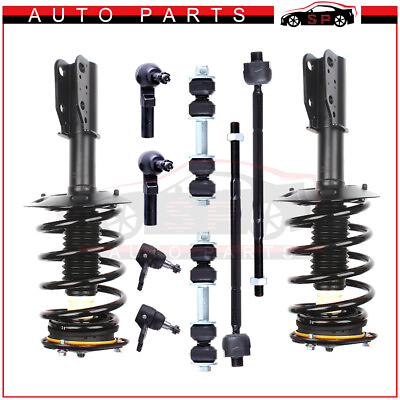 #ad For Buick Lesabre Cadillac Deville Front Struts Sway Bar Ball Joint Tie Rod $214.80