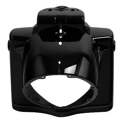 #ad #ad Black 7#x27;#x27; Round Headlight Nacelle Cover Fit For Harley Touring Road King 2014 Up $129.50