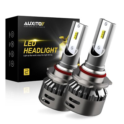 #ad AUXITO 9006 HB4 LED Headlight Bulb Kit Low Beam 18000LM 6000K White CSP C7 EXD $19.99