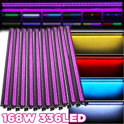 #ad 336 LED RGB Stage Wall Wash Bar Light DMX DJ Party Disco Lights LED Beam Light $64.39