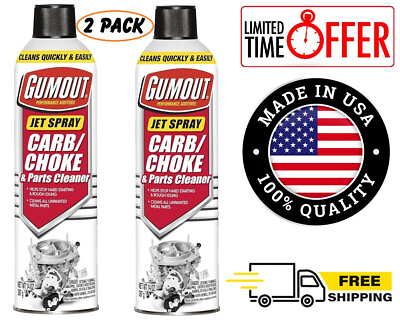 #ad #ad Gumout Carb And Choke Carburetor Cleaner 14 Oz. Engine Parts Spray 2 pack ON USA $25.09