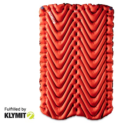 #ad KLYMIT Insulated Double V 2 person Sleeping Camping Pad Brand New $135.99