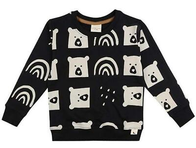 #ad Printed sweatshirt Turtledove London Organic Cotton Unisex Bear Sweatshirt GBP 12.95