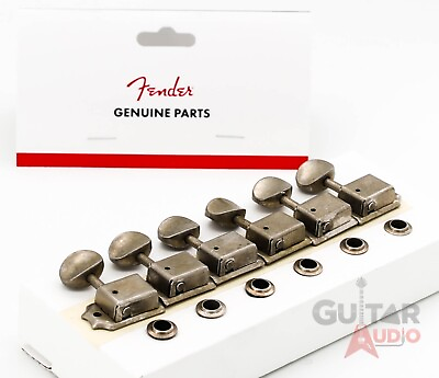 #ad Genuine Fender ROAD WORN Relic Aged Vintage Strat Tele Machine Head Tuners $30.38