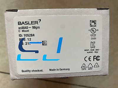 #ad New Basler acA640 90gm Industrial Camera acA640 90gm $345.00
