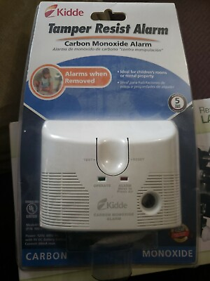 #ad #ad Kidde Tamper Resist Carbon Monoxide Alarm NEW $10.99