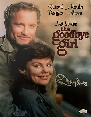 #ad Richard Dreyfuss autographed signed 11x14 photo The Goodbye Girl JSA Witness $95.99