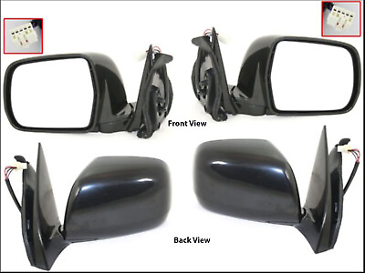 #ad For Highlander 01 07 Power Heated Side Mirror Pair $98.08