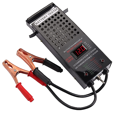 #ad Automotive Battery Load Tester 6 8 12 16 24V Voltmeter with LCD Display Test $45.90