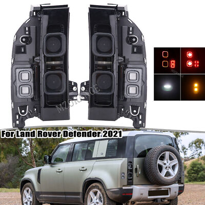 #ad 2PCS Smoked Tail Light Brake Rear Lamp For Land Rover Defender 110 90 2020 2022 $695.00
