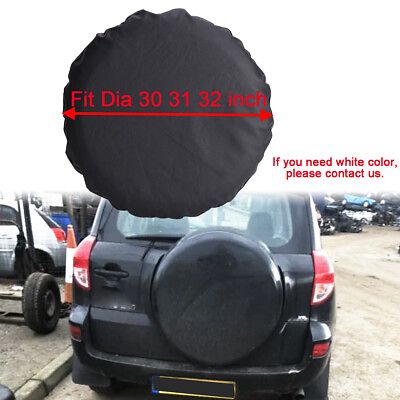 #ad For Toyota RAV4 1996 2021 PU Spare Tire Cover 30 32 inch Wheel Tyre UV Protector $20.61