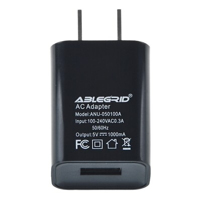 #ad US Plug 5V 1A USB Port Wall Charger 5 Volt 1 Amp AC DC Power Adapter Converter $8.99