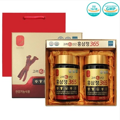 #ad KOREA NO.1 Korean 6 Years Red Ginseng Extract 365 SaponinPanax 240g x 2ea $57.98