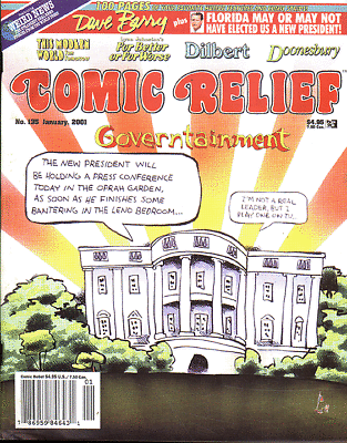 #ad COMIC RELIEF MAGAZINE 1989 Series #135 Fine $5.40