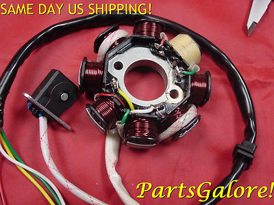 Stator 8 Coil 5 Wire AC GY6 125 150 Chinese Scooter ATV Buggy Thick Version FS $17.25
