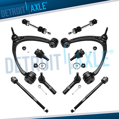 #ad New 10pc Front Upper Control Arm Set amp; Complete Suspension Kit for GM Trucks $103.83