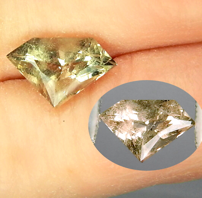 #ad RARE 2.2ct Color Change Petalite Green to Pink Natural Mined Unheated Custom Cut $124.95