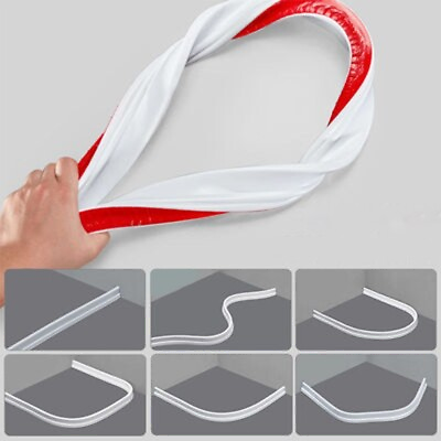 #ad 1 X Water Barrier Firmly Attached Wear resistance Flexible Design White $15.78