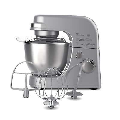 #ad Electric stand mixer Stainless steel bowl tilting head dough hook egg beater $149.99