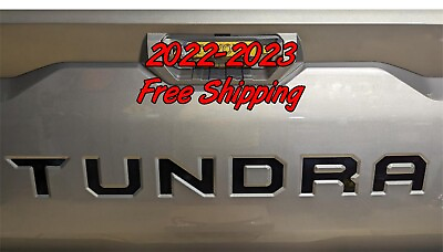#ad Tailgate Insert Letters Decal Vinyl Stickers for Toyota Tundra 2022 2023 New $15.50