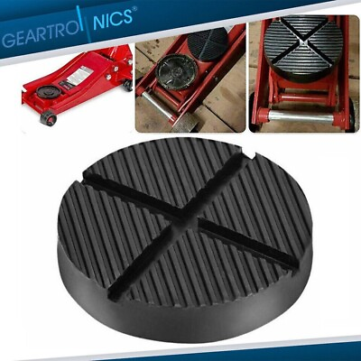 #ad Jack Pads Rubber Pad Adapter Car Truck Cross Slotted Frame Rail Floor Universal* $5.95
