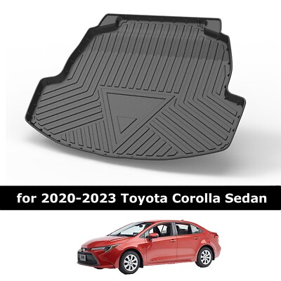 #ad Custom for Toyota Corolla Sedan 2020 2023 Rear Trunk Liner Waterproof Cargo Mats $42.28