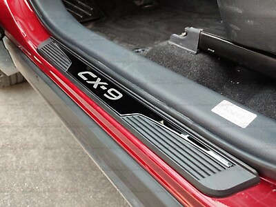 #ad For Mazda CX9 CX 9 Car Accessories Door Sill Panel Protector Trim Sticker 2023 $30.99