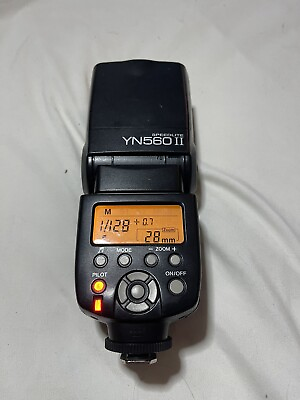 #ad Yongnuo YN560 IV Speedlite Wireless Camera Flash Tested And Working $29.99
