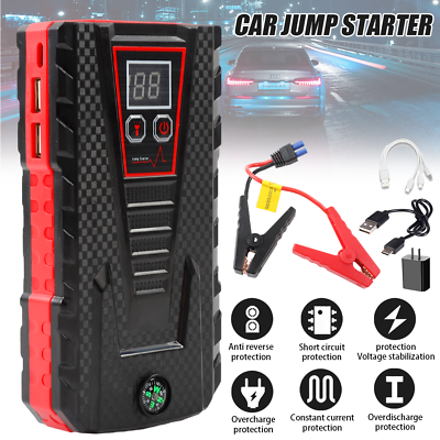 #ad #ad 99800mAh Car Jump Starter Booster Jumper Box Power Bank Battery Charger Portable $37.89