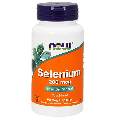 #ad #ad NOW Foods Selenium 200 mcg 90 Veg Capsules $8.79