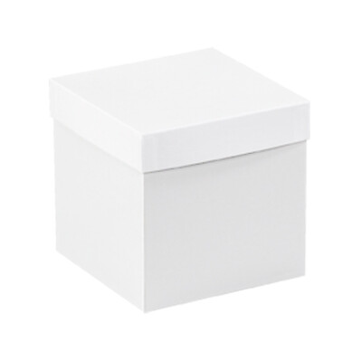 #ad Elegant Gift Box Bottoms Pack of 50 White Boxes 6x6x6quot; for Special Occasions $165.50