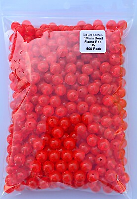 #ad Variety Pkg of 500 each of 9 different colors of 10mm Plastic Round Beads Custom $108.00